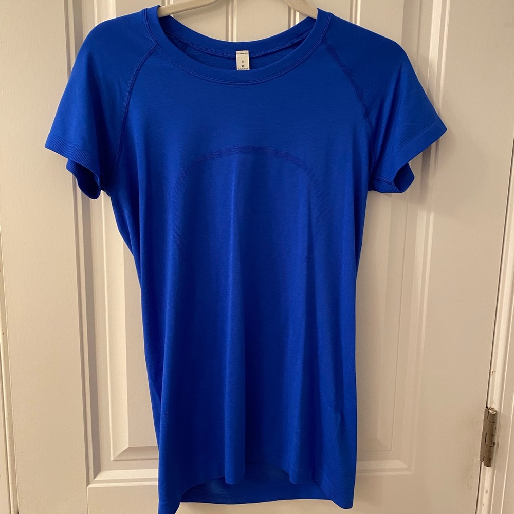 Lululemon swiftly tech royal blue size 8
